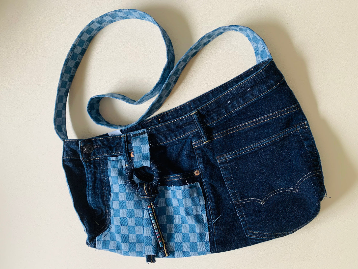 Denim Shoulder/Hip Bag