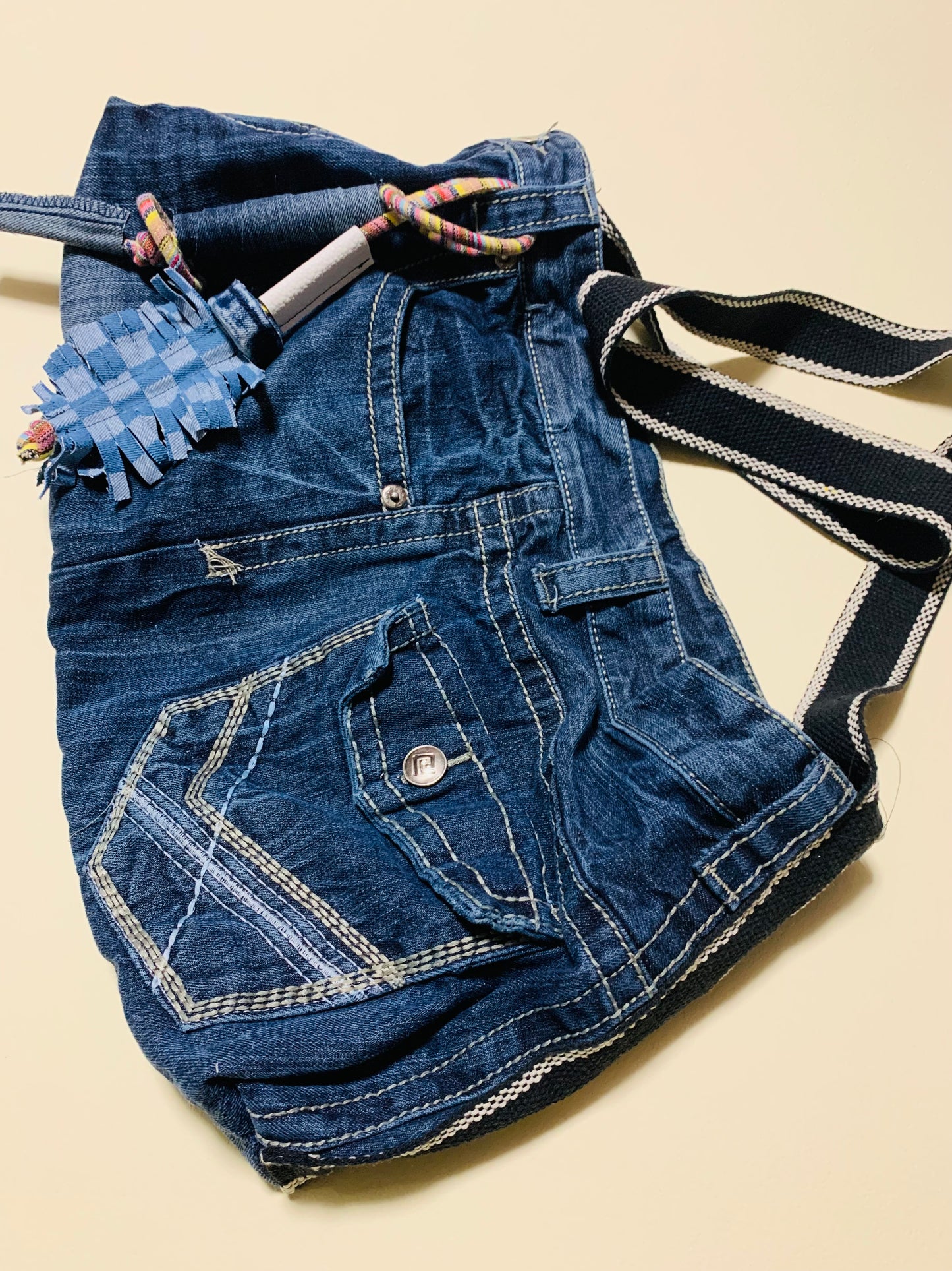 Denim Shoulder/Hip Bag