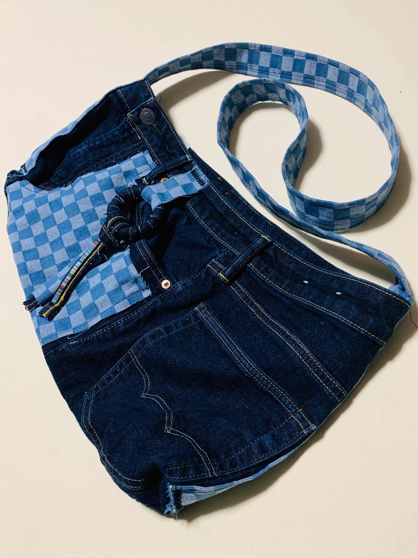 Denim Shoulder/Hip Bag