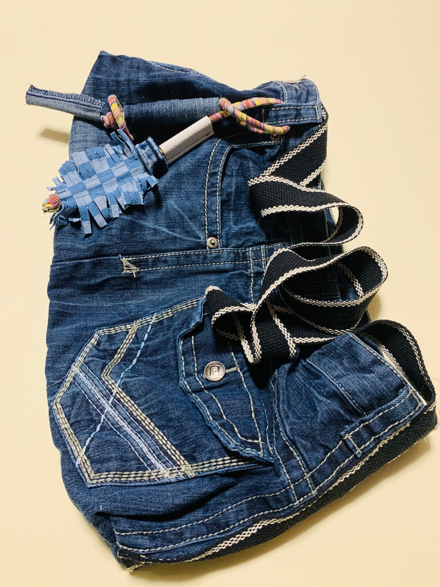 Denim Shoulder/Hip Bag