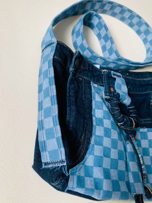 Denim Shoulder/Hip Bag